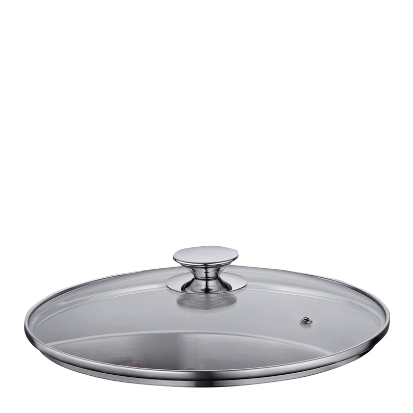 Pentola alta con coperchio in vetro "Capri" l 12/cm Ø28x20,5