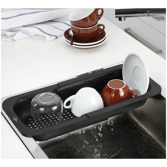 Vaschetta scolapasta per lavello allungabile cm 34-47,5x20x6,5