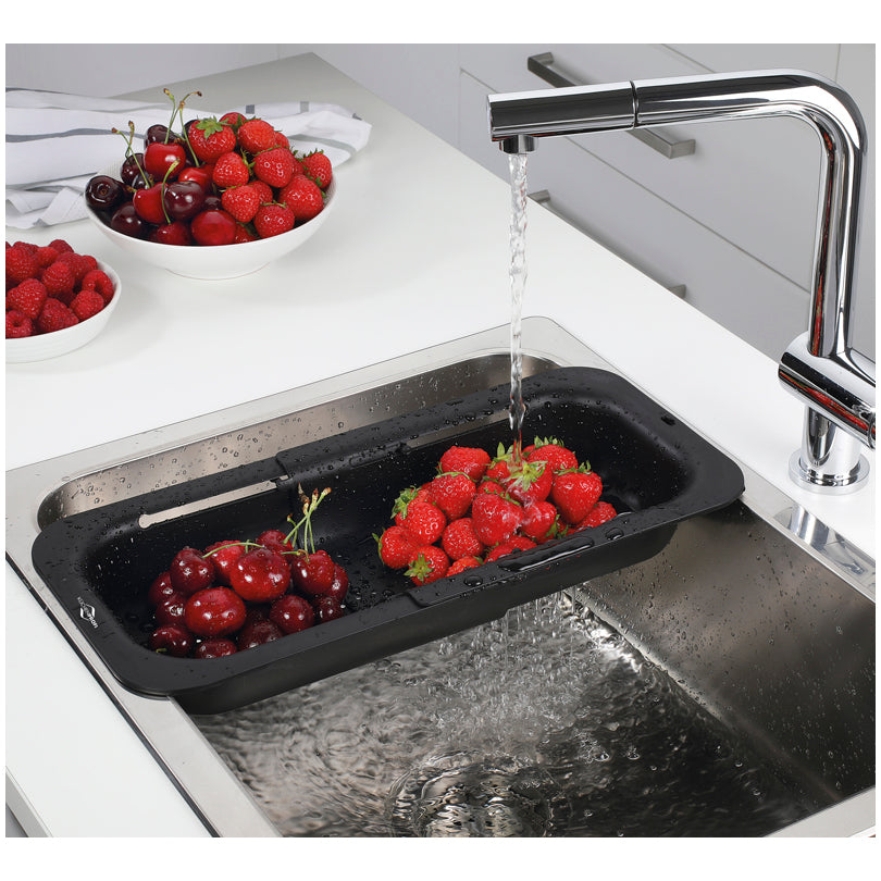 Vaschetta scolapasta per lavello allungabile cm 34-47,5x20x6,5