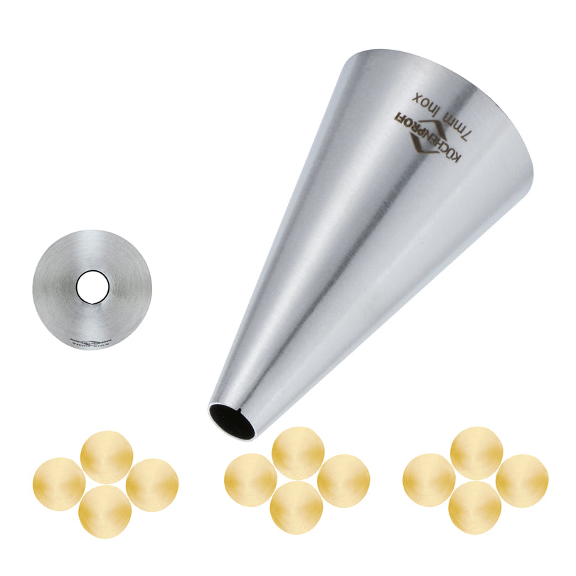 Bocchetta foro "Bake", 7 mm mm Ø7/cm Ø3x4,8