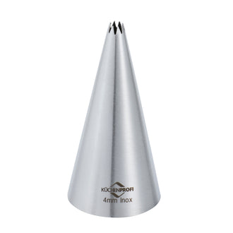 Bocchetta foro stella "Bake", 4 mm mm Ø4/cm Ø3x5,5