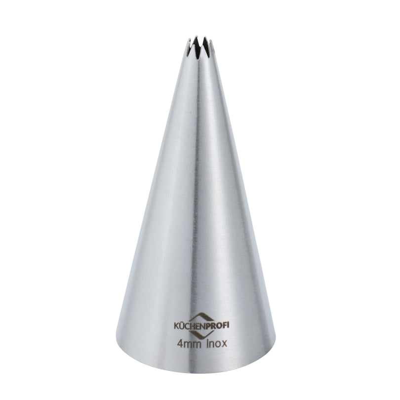 Bocchetta foro stella "Bake", 4 mm mm Ø4/cm Ø3x5,5