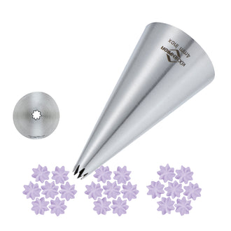 Bocchetta foro stella "Bake", 4 mm mm Ø4/cm Ø3x5,5