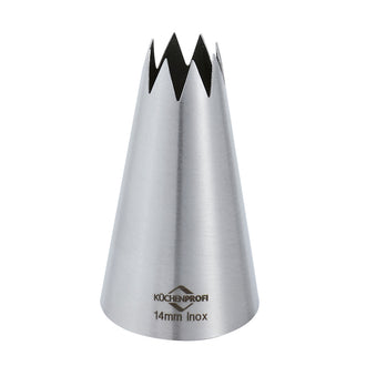 Bocchetta foro stella "Bake", 14 mm mm Ø14/cm Ø3x5