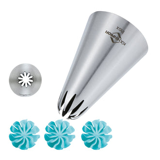 Bocchetta foro fiore diretto "Bake", 14 mm mm Ø14/cm Ø3x4,2