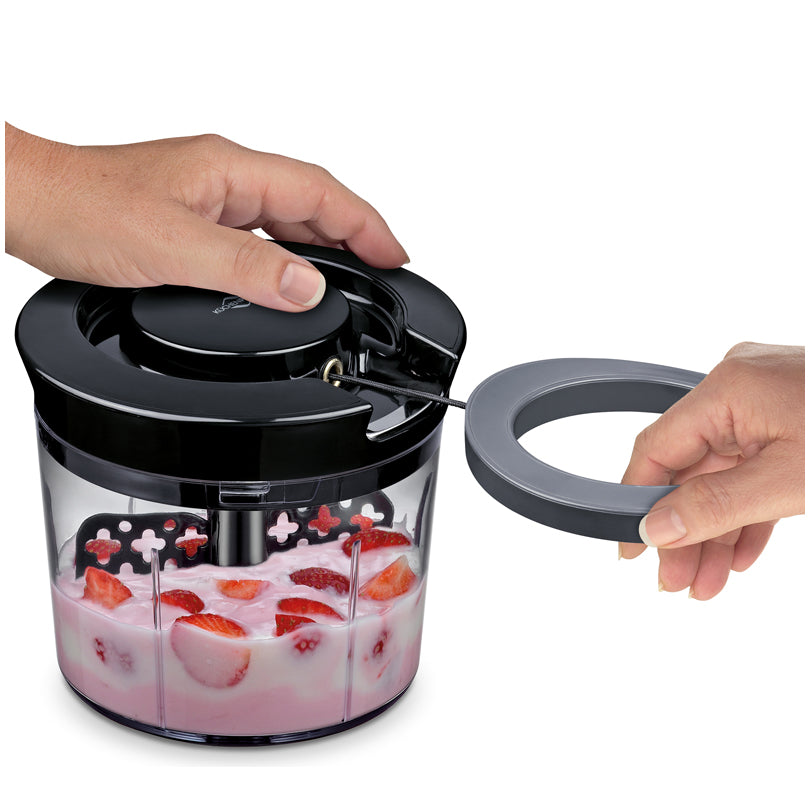 Tritatutto/Sminuzzatore "Turbo" con 3 lame cm Ø15x11,5/ml 800