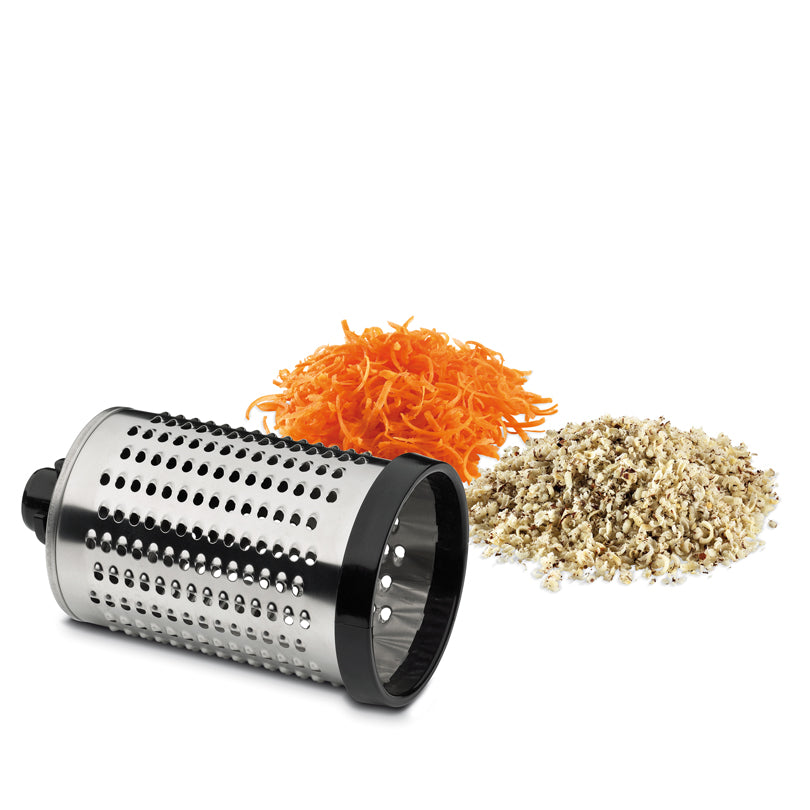 Grattugia a manovella "Rapid" con 3 rulli intercambiabili cm 28