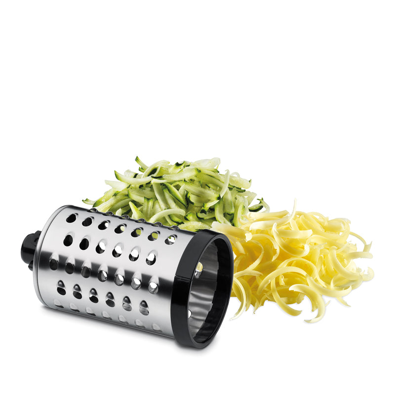 Grattugia a manovella "Rapid" con 3 rulli intercambiabili cm 28