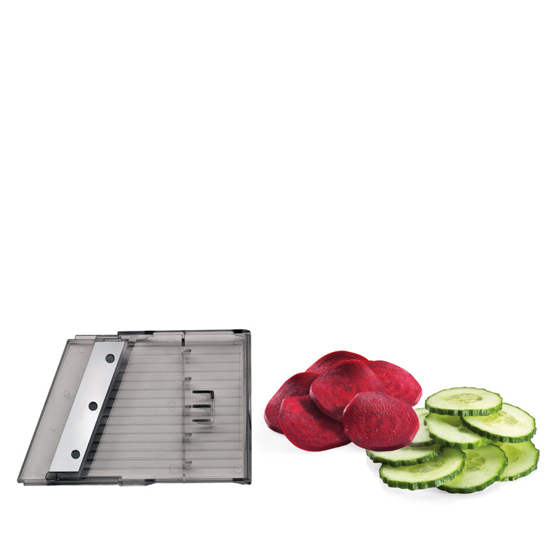 Affettaverdure "Vario" con 4 lame intercambiabili cm 38x11,5x15,5