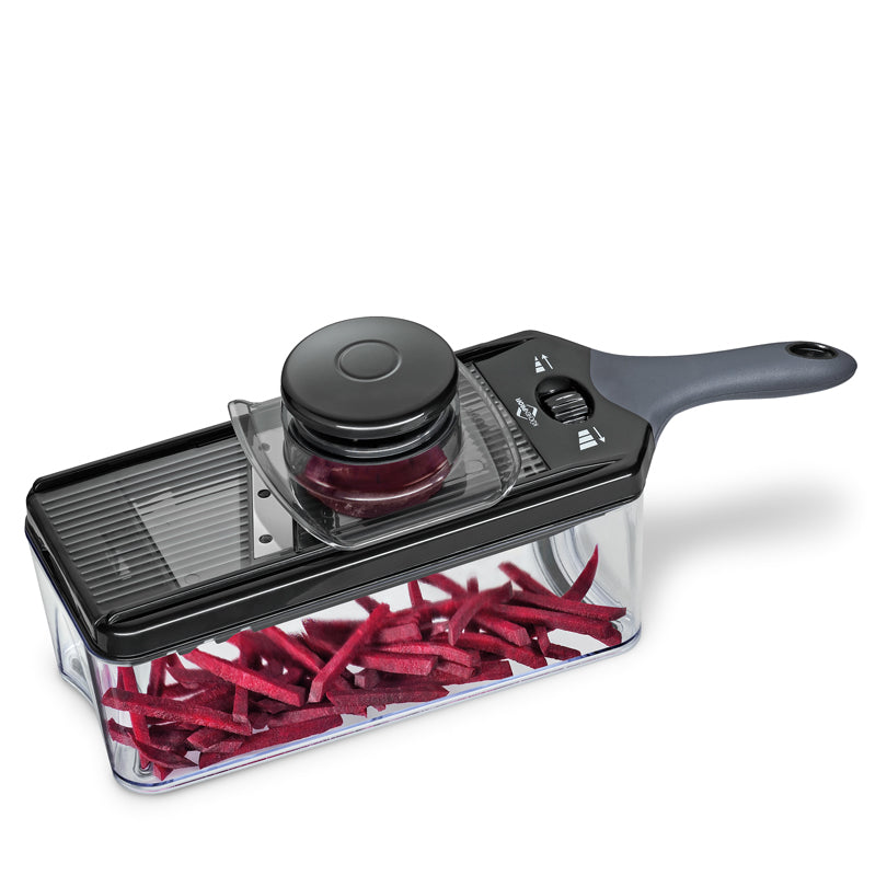 Affettaverdure "Vario" con 4 lame intercambiabili cm 38x11,5x15,5