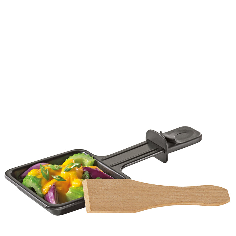 Raclette con piastra in granito "HotStone8", per 8 persone cm 48x20,5x10,5