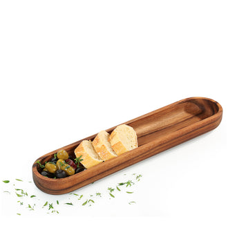 Vassoio porta baguette/da portata cm 45x9,5x4