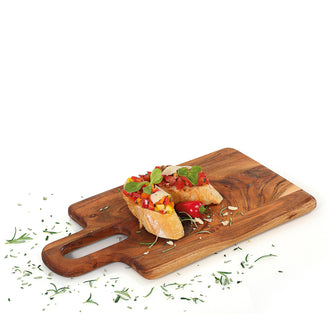 Tagliere rettangolare con manico cm 38x20x1,5