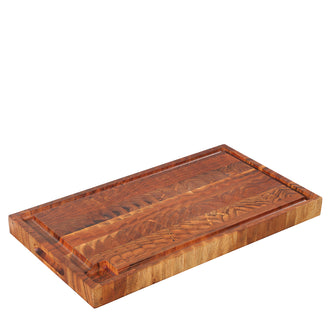 Tagliere rettangolare con scanalatura e struttura mosaico cm 54x30x4