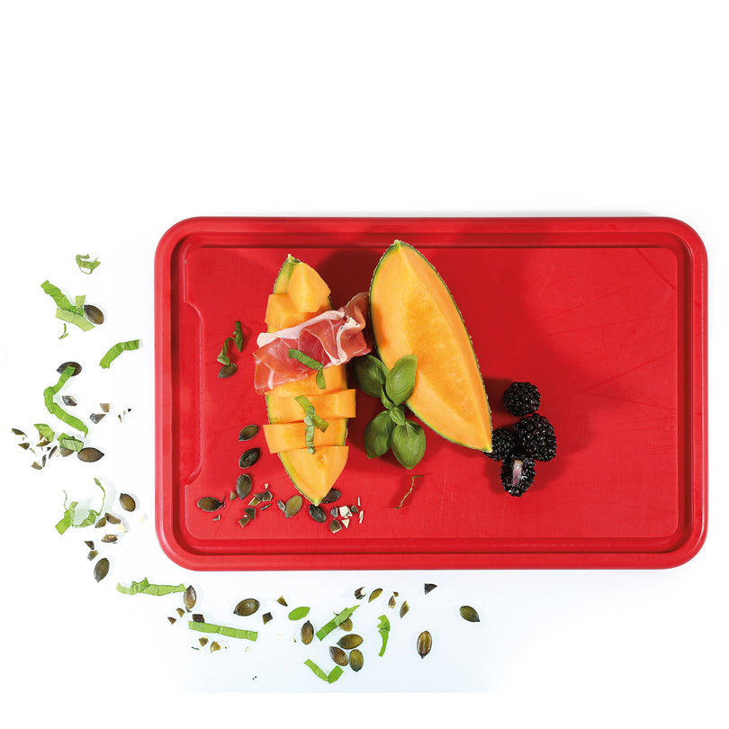 Tagliere rettangolare con scanalatura cm 36x23x1,5