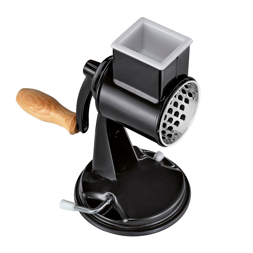 Grattugia a manovella "Classic" con 2 rulli (fino e grosso) cm 23,5x13,5x23,5