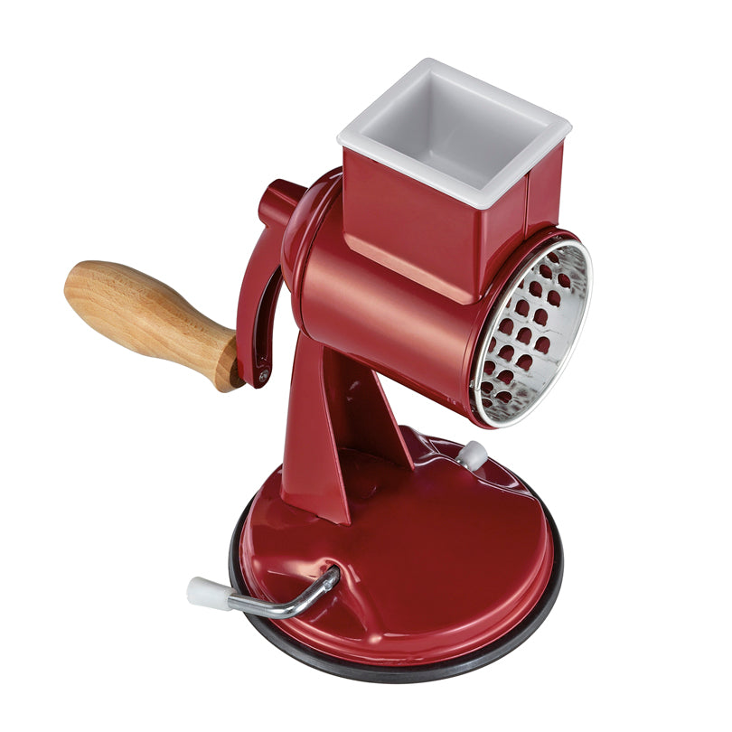 Grattugia a manovella "Classic" con 2 rulli (fino e grosso) cm 23,5x13,5x23,5