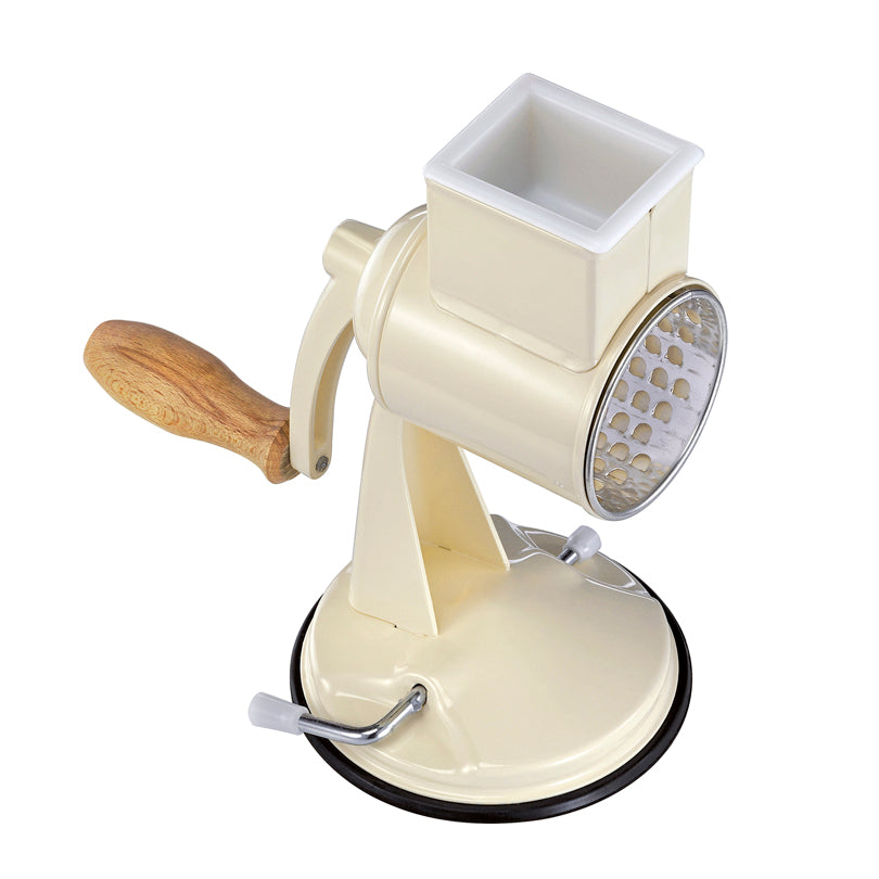 Grattugia a manovella "Classic" con 2 rulli (fino e grosso) cm 23,5x13,5x23,5