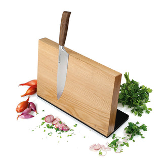 Ceppo coltelli magnetico "Studio" cm 36x12,5x23