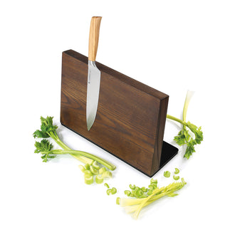 Ceppo coltelli magnetico "Studio" cm 36x12,5x23