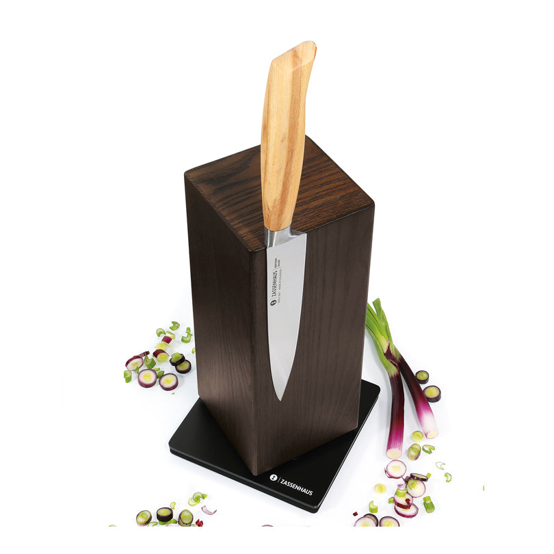 Ceppo coltelli magnetico e girevole "Spin" cm 9,5x9,5x25,5