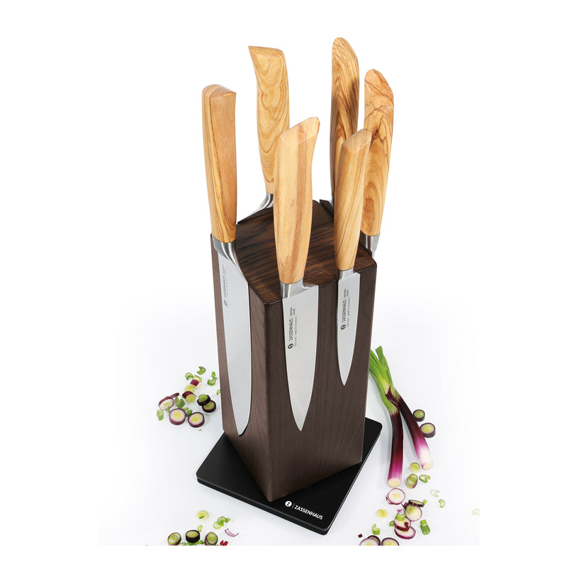 Ceppo coltelli magnetico e girevole "Spin" cm 9,5x9,5x25,5