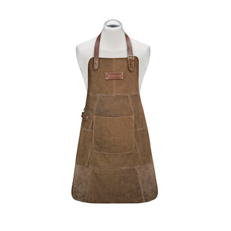 Grembiule BBQ in pelle "Kansas" cm 56x78