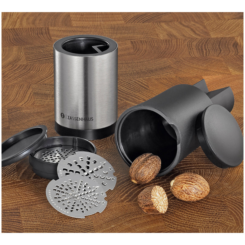 Macinaspezie "Duo Concept" con 3 dischi intercambiabili cm Ø4,5x13,5