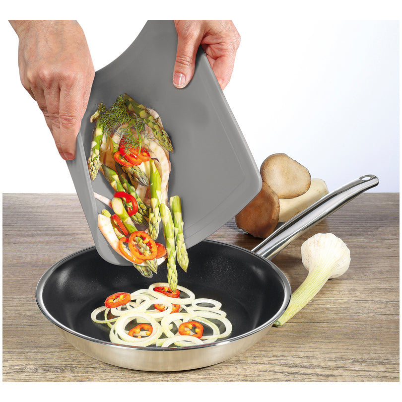 Tagliere flessibile rettangolare "Premium Line", con scanalatura cm 42x27,5x0,5