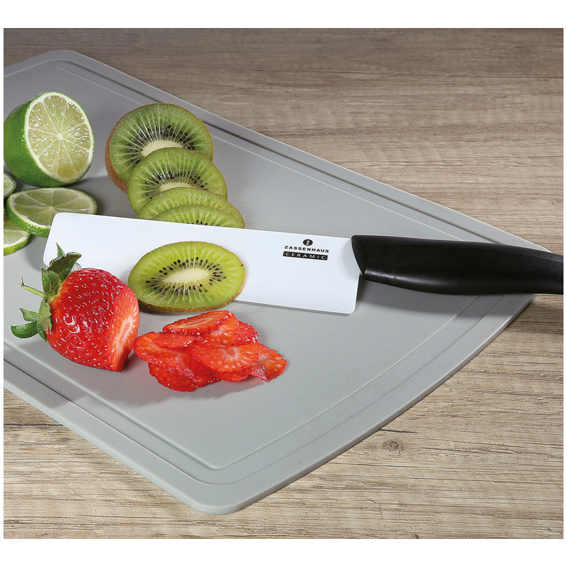 Tagliere flessibile rettangolare "Premium Line", con scanalatura cm 42x27,5x0,5