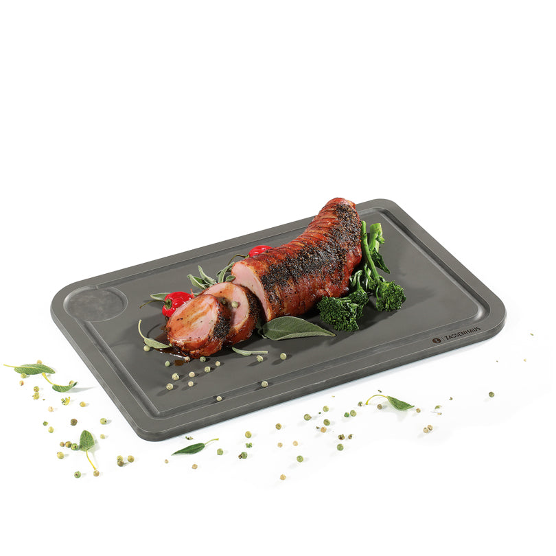 Tagliere rettangolare con scanalatura "Comfort XPlus" cm 36x23x0,9