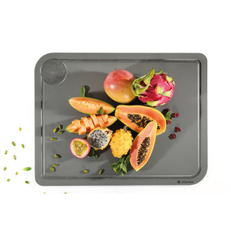 Tagliere rettangolare con scanalatura "Comfort XPlus" cm 49,5x38x0,9