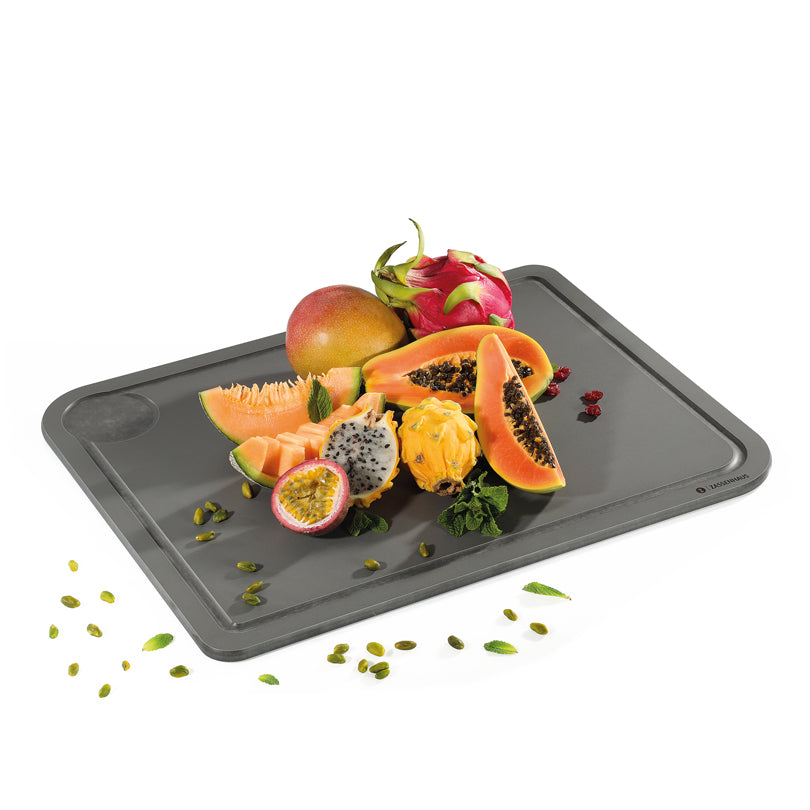 Tagliere rettangolare con scanalatura "Comfort XPlus" cm 49,5x38x0,9