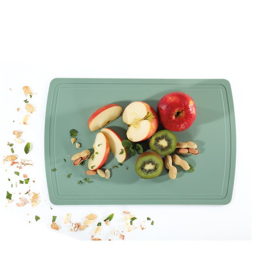 Tagliere flessibile rettangolare "Premium Line", con scanalatura cm 42x27,5x0,5