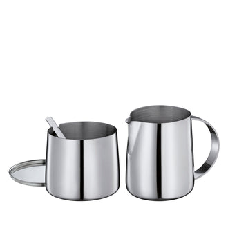 Kit Zuccheriera e Lattiera "Delizia", sovrapponibile cm Ø7,5x13,5