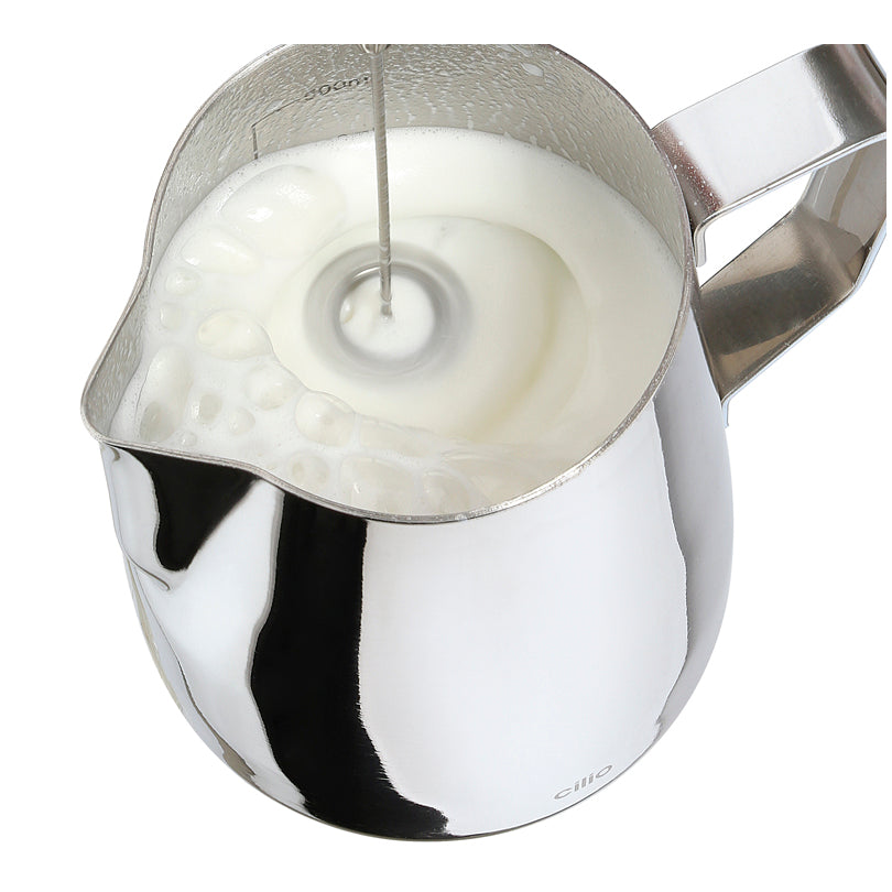 Schiumalatte "Amico", ricaricabile cm 23