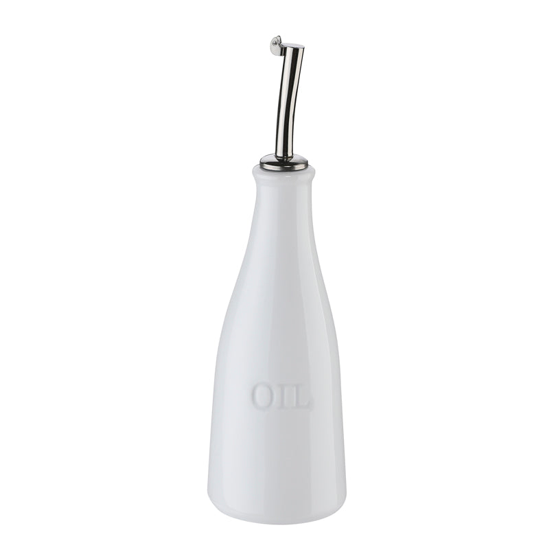 Oliera con tappo dosatore in acciaio inox "Oil" ml 250/cm Ø7x23,5