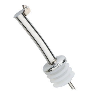 Oliera con tappo dosatore in acciaio inox "Oil" ml 250/cm Ø7x23,5