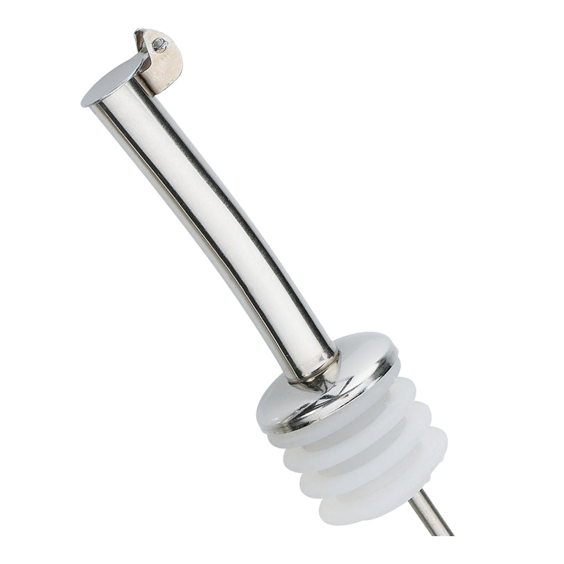 Acetiera con tappo dosatore in acciaio inox "Vinegar" ml 250/cm Ø7x23,5