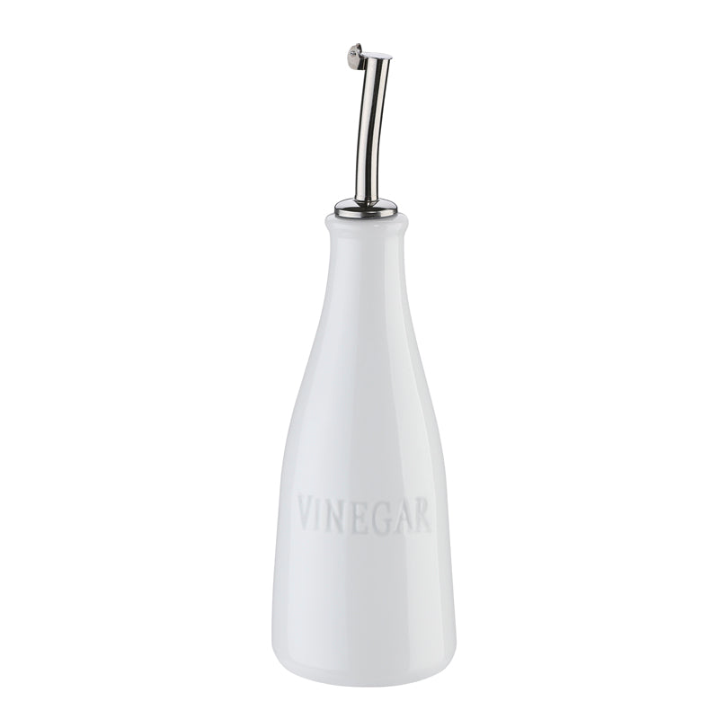 Acetiera con tappo dosatore in acciaio inox "Vinegar" ml 250/cm Ø7x23,5