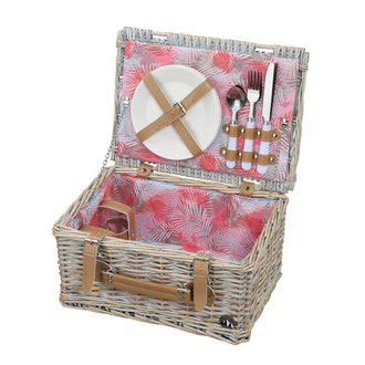 Cesto picnic "Torino", per 2 persone cm 37x27x19