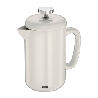 Caffettiera pressofiltro "Bianca", per 4 tazze l 0,5/cm Ø9,5x17,5