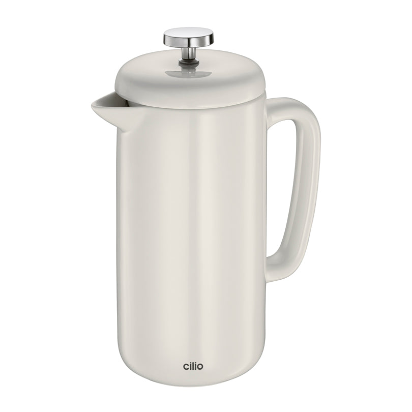 Caffettiera pressofiltro "Bianca", per 8 tazze l 1/cm Ø10x23