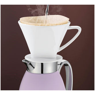 Caraffa termica "Venezia" con inserto sottovuoto realizzato in vetro temperato l 1/cm Ø14x27