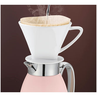 Caraffa termica "Venezia" con inserto sottovuoto realizzato in vetro temperato l 1/cm Ø14x27