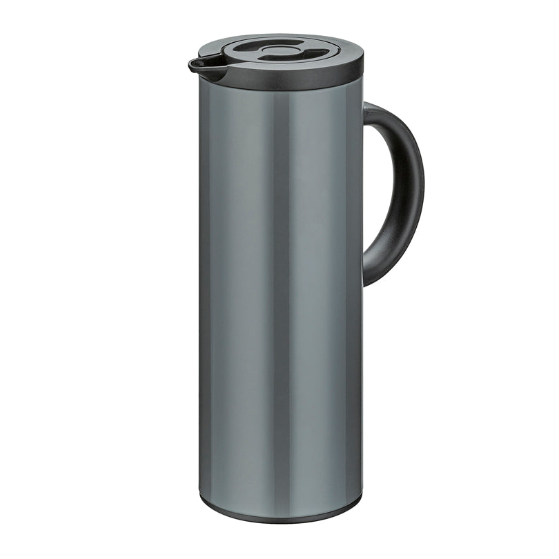 Caraffa termica "Firenze" con inserto sottovuoto realizzato in vetro temperato l 1/cm Ø11x30