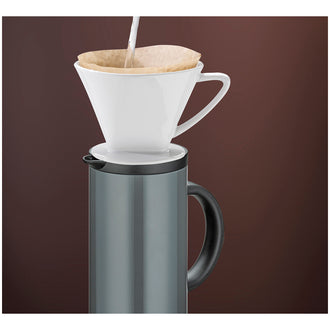 Caraffa termica "Firenze" con inserto sottovuoto realizzato in vetro temperato l 1/cm Ø11x30