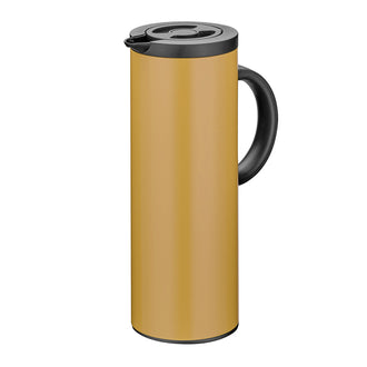 Caraffa termica "Firenze" con inserto sottovuoto realizzato in vetro temperato l 1/cm Ø11x30