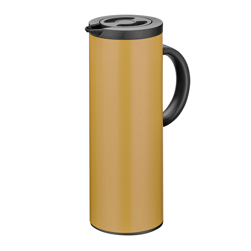 Caraffa termica "Firenze" con inserto sottovuoto realizzato in vetro temperato l 1/cm Ø11x30