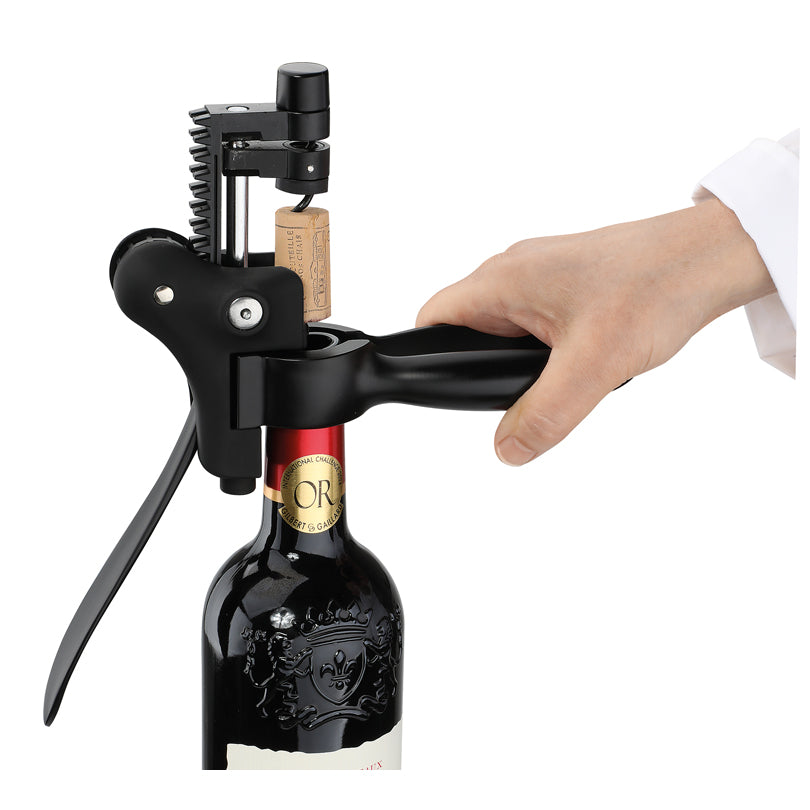 Cavatappi automatico "Lafite", tagliacapsule e verme di ricambio in dotazione cm 19x4x14